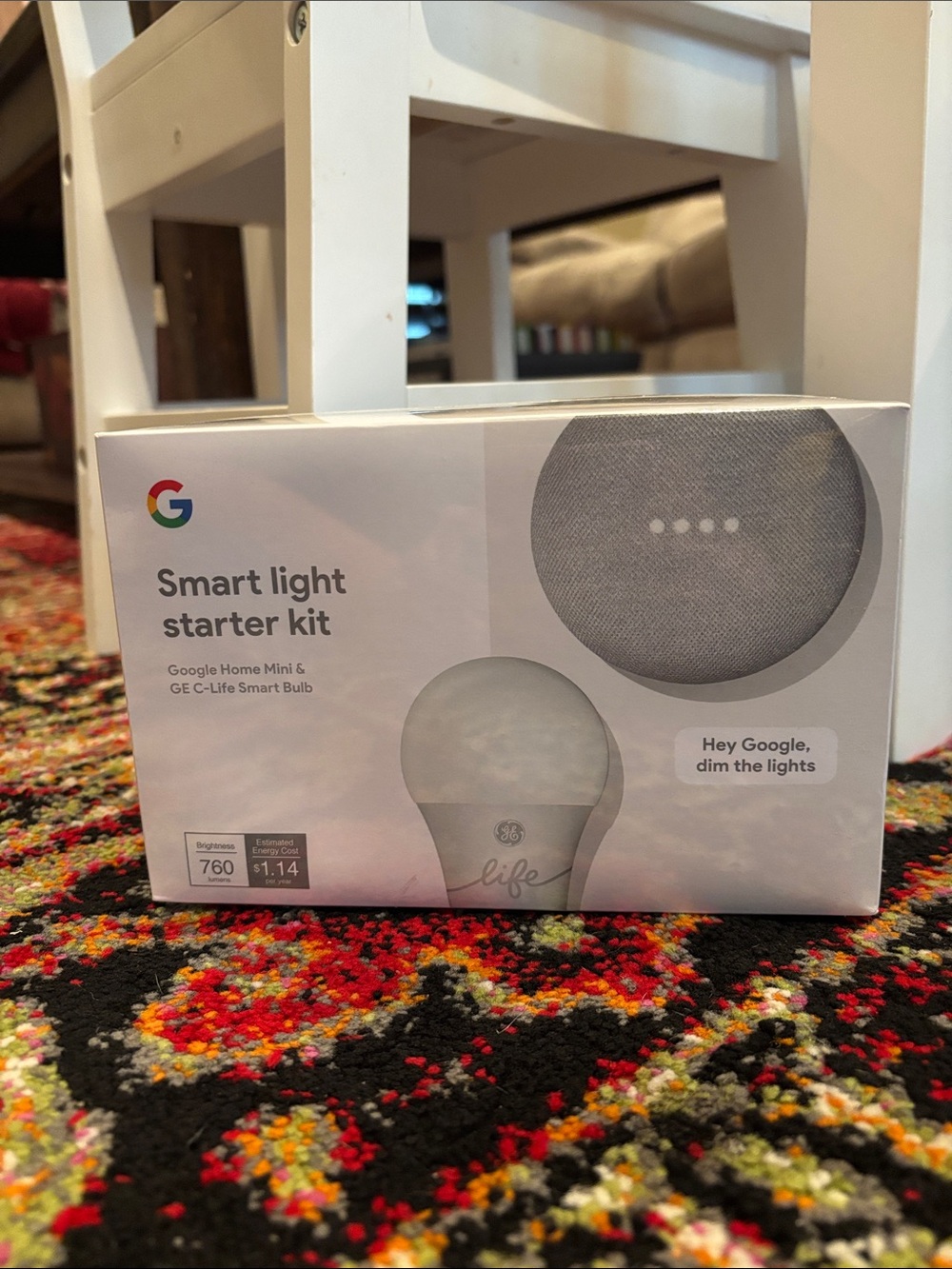 Google Smart Light Starter Kit - Gray and White